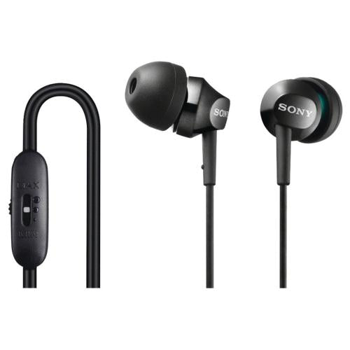 Sony MDREX58V/BLK Stereo Headphones