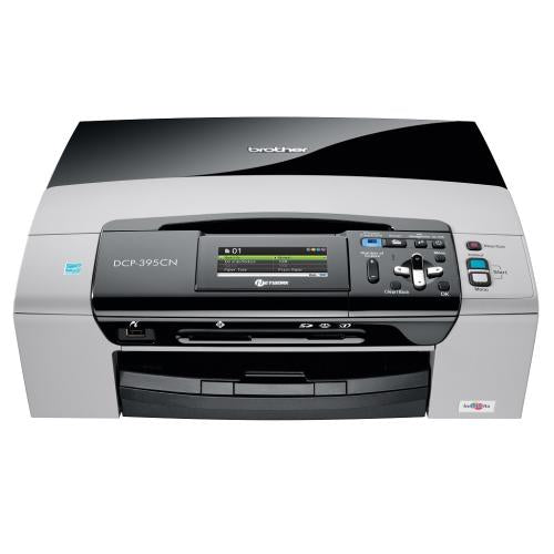 Brother DCP395CN Color Inkjet All-In-One With Networking And Enhanced Feature