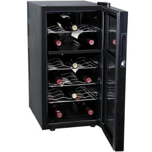 Haier HVTB18DABB01 18 Bottle Dual Zone Wine Cella