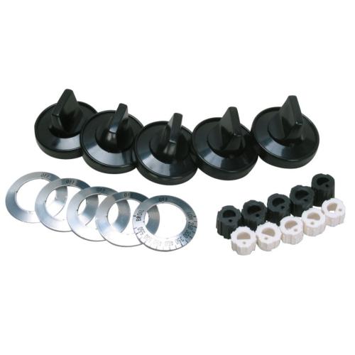Appliance Parts Knob Kit, Universal Gas Range - KN001