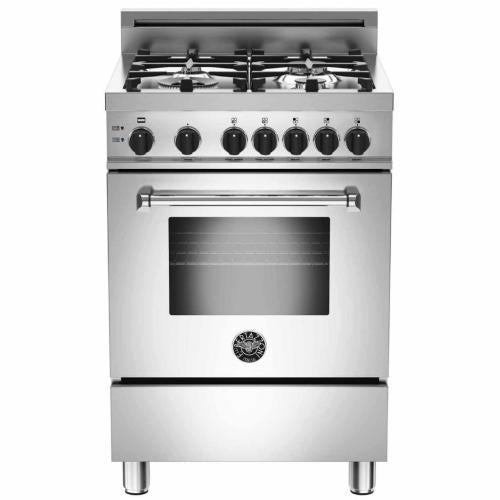 Bertazzoni MAS244GASXE Master Series 24 Inch Freestanding Gas Range with 4 Burners