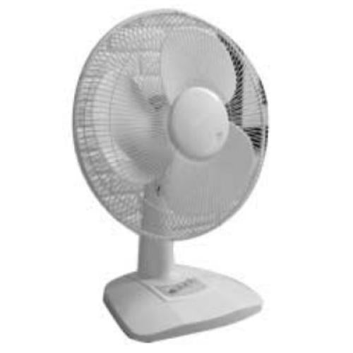 Haier FDPH112B 12", 3 Speed Desk Fan