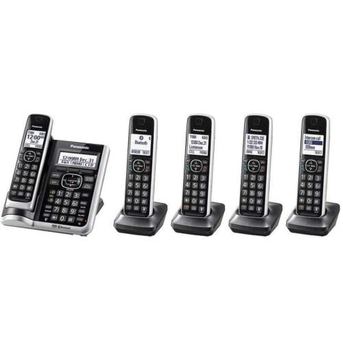 Panasonic KXTG885SK Dect 6.0 Link2Cell Bluetooth Cordless Phone