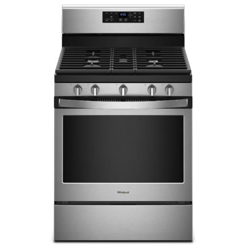 Whirlpool WFG525S0HZ0 30- Inch Gas Freestanding Self Clean Range Stainless