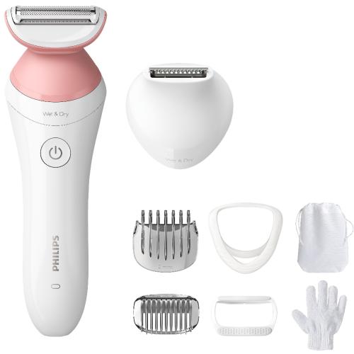Norelco BRL146 Lady Shaver Series 6000 Wet And Dry Cordless Shaver