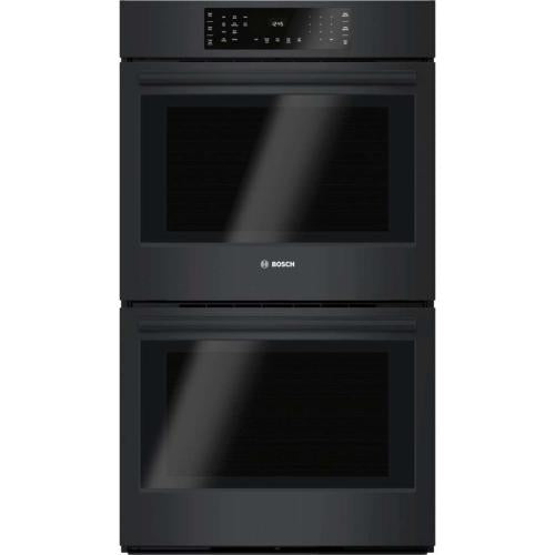 Bosch HBL8661UC/05 800 Series Double Wall Oven 30'' Black