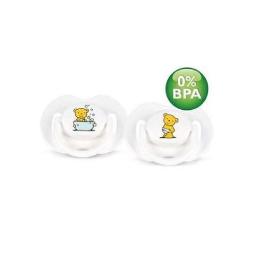 Avent SCF172/20 Avent Classic Pacifiers 0-6M Orthodontic Bpa-Free