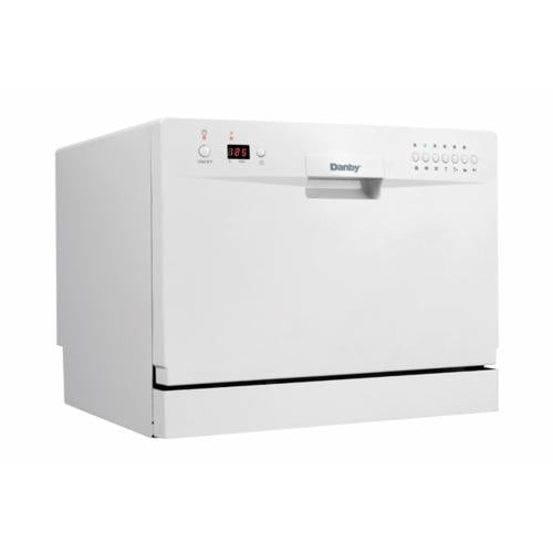 Danby DDW611WLED Counter-Top Dishwasher, 6 Place Settings