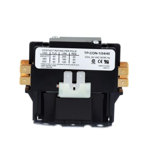 Tradepro 1 Pole 24 Volt 40 Amp Contacto - TP-CON-1/24/40