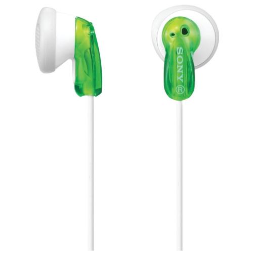 Sony MDRE9LP/GRN Headphone Budstyle