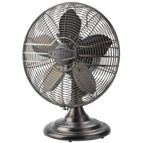 Lasko R12210 12-Inch Classic Metal Table Fan