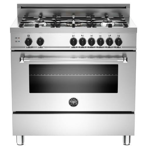 Bertazzoni MAS365GASXE01 Master Series 36 Inch Freestanding Gas Range with 5 Sealed Burners