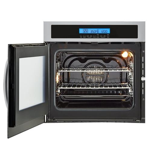 Haier HCW225LAES 24-Inch Single 2.0 Cu. Ft. Left-Swing True European Oven