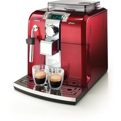 Saeco HD8837/32 Saeco Automatic Espresso Machine Syntia Red