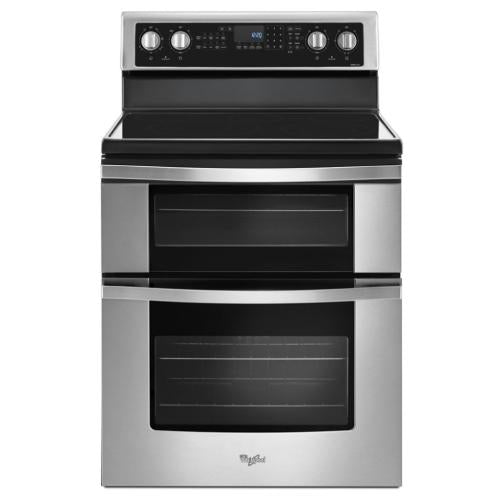 Whirlpool YWGE745C0FS0 6.7 Cu. Ft. Electric Double Oven Range