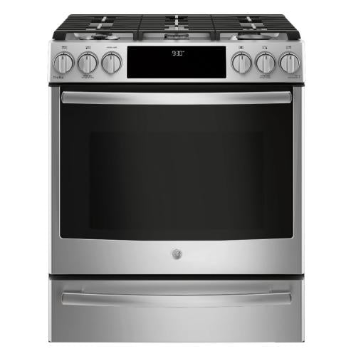 GE P2S930SEL2SS 30-Inch Dual-Fuel Free-Standing Convection Range
