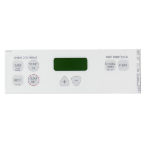 GE Faceplate Graphics Asm - WB27T10658