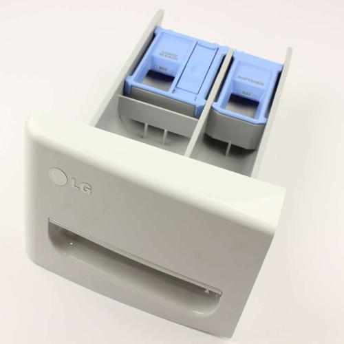 LG Washer Dispenser Drawer Assembly (White) - AGL73754101