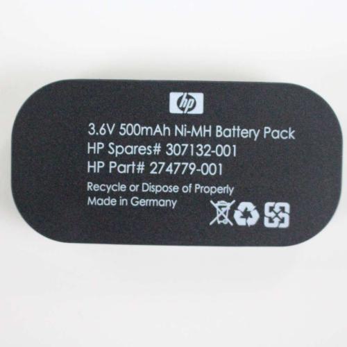 HP Btry, Nimh, 3.6V, 500Mah - 307132-001