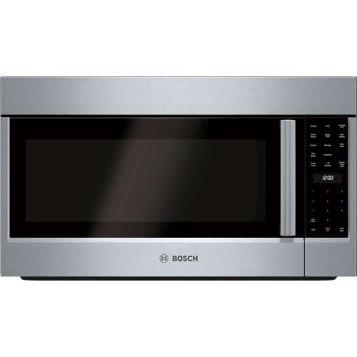 Bosch HMVP053U/01 Benchmark® Over-The-Range Microwave 30'' Left Side opening Door, Stainless Steel