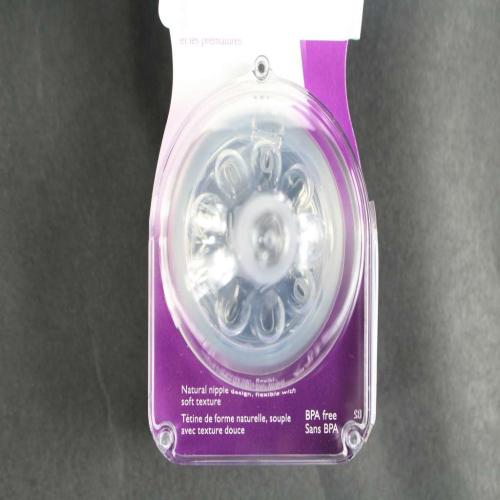 Avent Natural Baby Bottle Nipple, Fi - SCF657/23