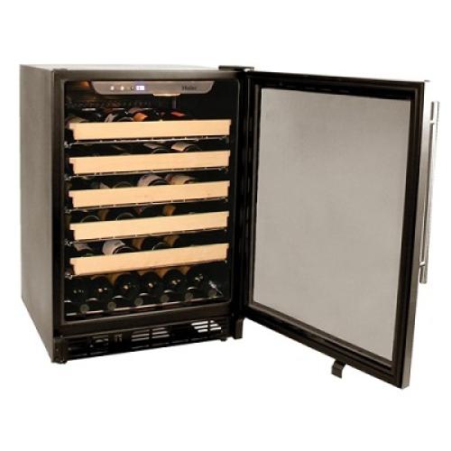 Haier HVCE24BBH :50 Bottle Wine Coole