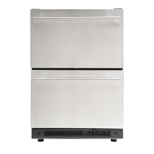 Haier DD410RS Under Counter Dual Drawer Freezer