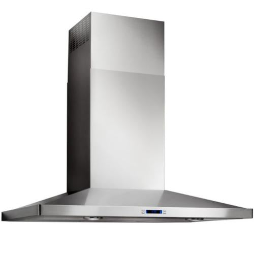 Elica ELG630S2 30 Inch Wall Mount Chimney Hood with 600 CFM Internal Blower, 4 Blower Speeds, Halogen Lamps