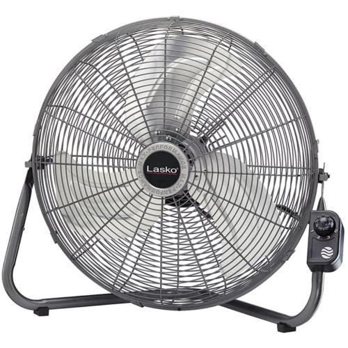 Lasko H20301 Max Performance 20-Inch High Velocity Floor Fan Or Wallmount