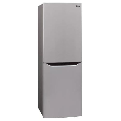 LG LBN10551PV 24 Inch Counter Depth Bottom-Freezer Refrigerator with SmartDiagnosis, Multi Air Flow, Door Alarm, LoDecibel Quiet Operation, Spillproof Glass Shelving, 5 Door Bins, 4 Freezer Drawers and 10.1 cu. ft. Capacity: Platinum
