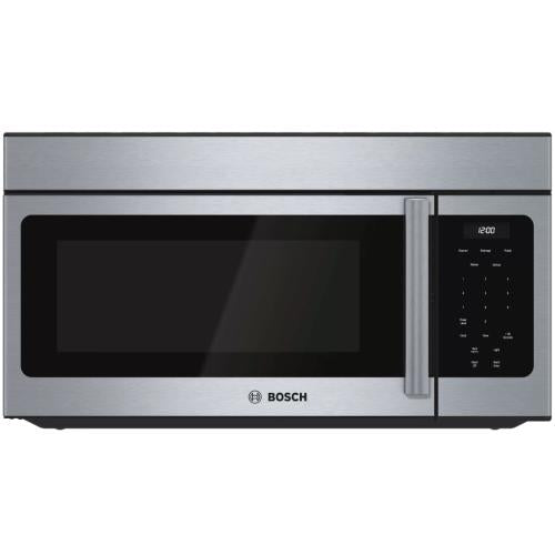 Bosch HMV3053U/01 300 Series Over-The-Range Microwave 30'' Left Side opening Door, Stainless Steel
