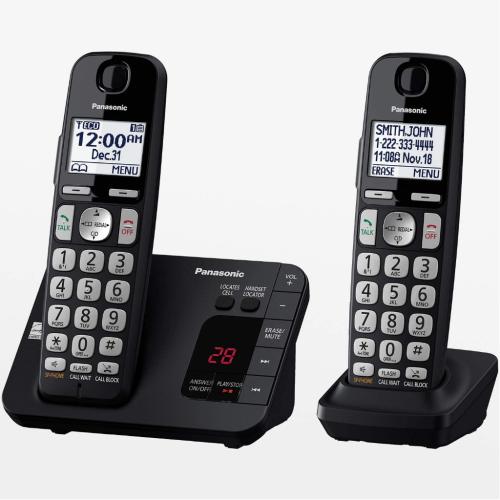Panasonic KXTGE432B Dect 6.0 Expandable Cordless Phone System