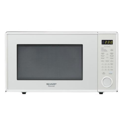 Sharp R409YVA Family Size 1.3 Cft Mwo (Pearl Silver)