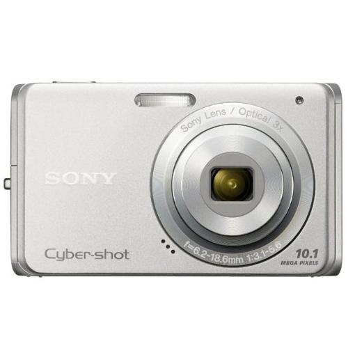Sony DSCW180 Cyber-shot® Digital Still Camera; Silver