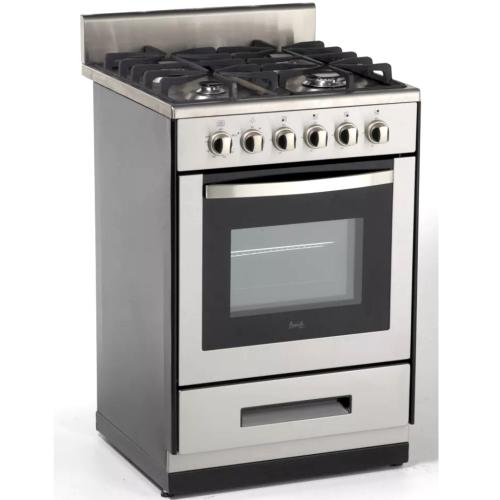 Avanti DG2450SS1 24 Inch Freestanding Gas Range