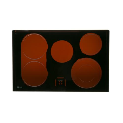 GE Maintop Glass Asm (Bk) - WB62T10502