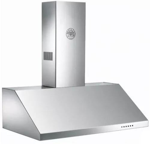 Bertazzoni K24PROX01 Professional Series 24 Inch Wall Mount Canopy Range Hood with 600 CFM Internal Blower