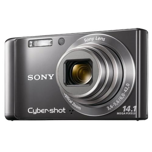 Sony DSCW370 Cyber-shot® Digital Still Camera; Silver