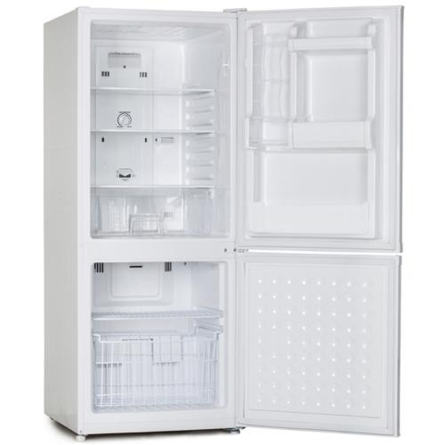 Avanti FFBM92H0W 9.2 Cu. Ft. Bottom Mount Frost Free Freezer / Refrigerator