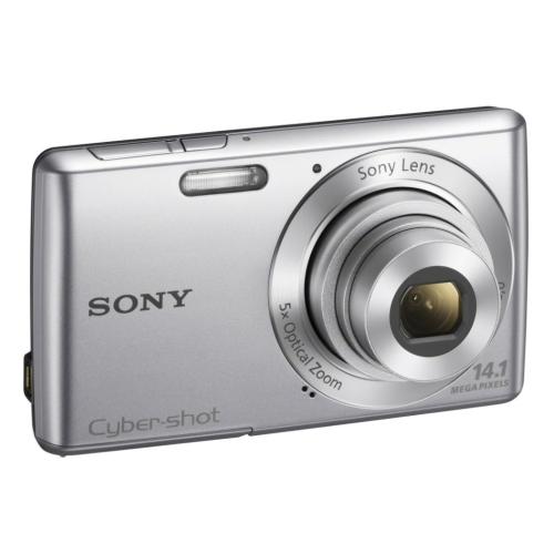 Sony DSCW620 Cyber-shot® Digital Still Camera; Silver