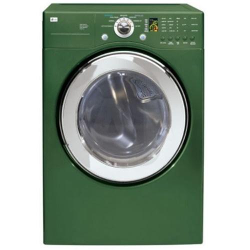 LG DLG3744D 27 Inch Gas Dryer with 7.3 cu. ft. Capacity, 7 Drying Cycles, 5 Temperature Levels, Wrinkle Care Option and Sensor Dry System: Emerald Green