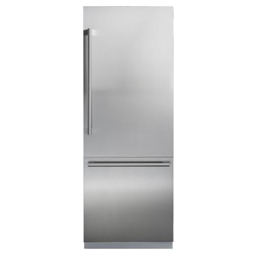 Blomberg 7295745510 Brfb1920Fbi 30 Inch Built-In Bottom Freezer Refrigerator