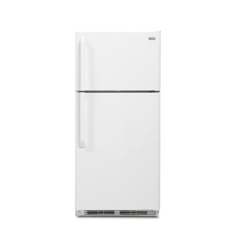 Haier HRT18R1APW 18 Cu Ft Top Mount Refrigerator