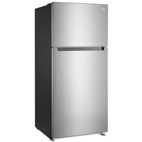 Midea MSTF18SSR Seasons 18 Cu.Ft. Top Freezer Refrigerator In Stainless Stee