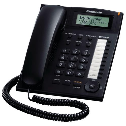 Panasonic KXTS880B Integrated Phone System 10 One-Touch Dial Stations