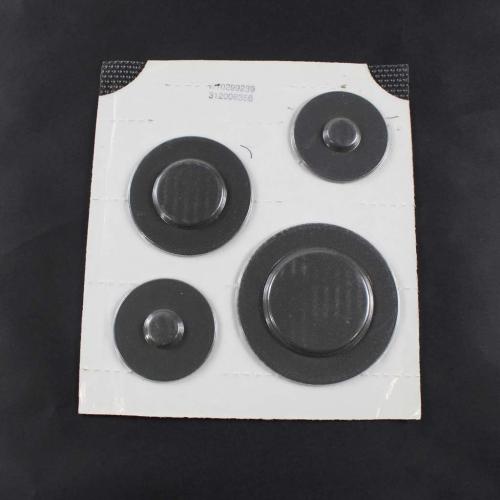 Whirlpool Range Surface Burner Cap Set (Wetstone) - W10299239