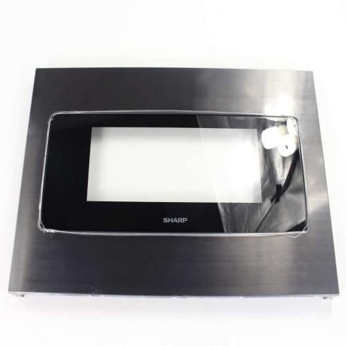 Sharp Door Frame Assy - 24 - Charcoa - FCOV-B551MRK0