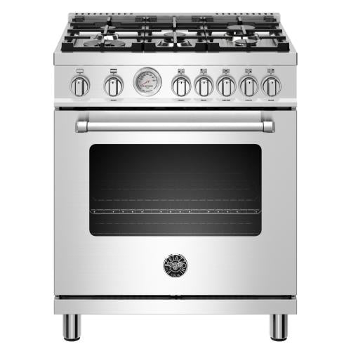 Bertazzoni MAST305GASXE Master Series 30 Inch Gas Range with 5 Aluminium Burners