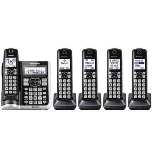 Panasonic KXTGF575S Link2Cell Dect6.0 Expandable Cordless Phone System