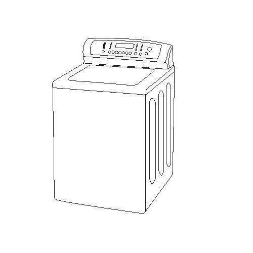 Haier GWT900AP 3.5Cu.Ft.Top Load Washer Plati